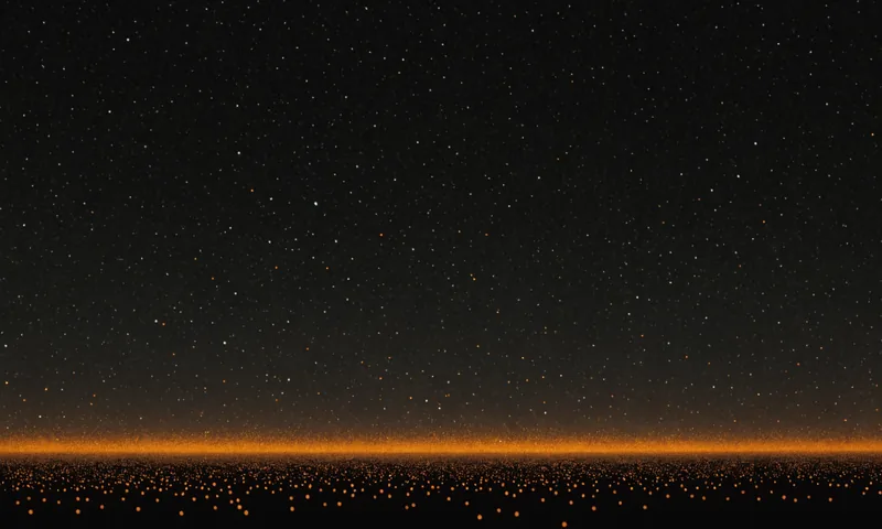 Abstract visualization representing alert fatigue: overwhelming notification storm converging to quiet
