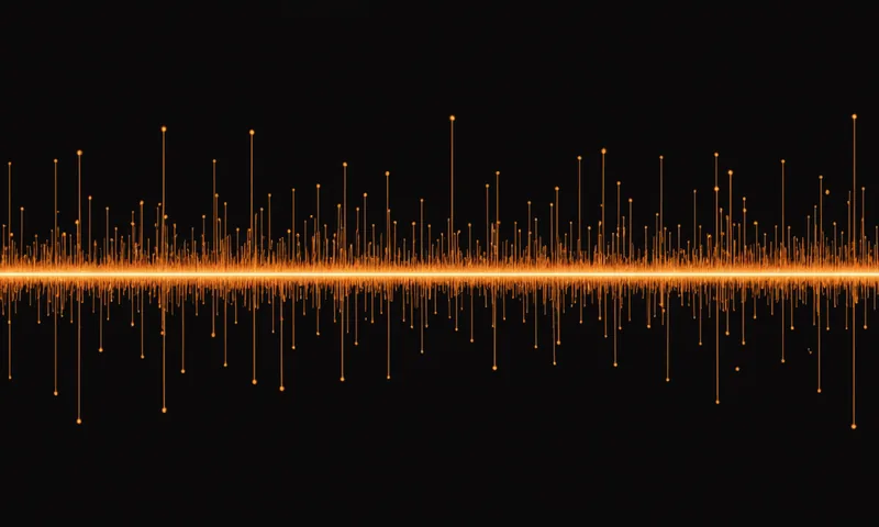 Abstract visualization of time-to-detect reduction through signal correlation
